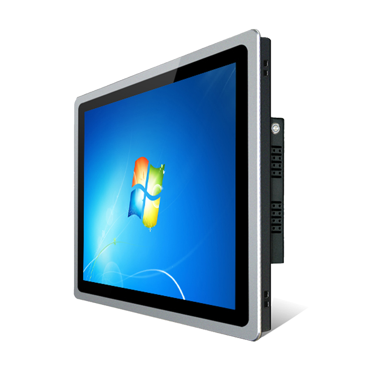 Slubee 15.6 inch Intel Core i3-3110M Embedded Industrial All-in-One Computer Mini Tablet PC with Capacitive Touch Panel Waterproof Built-in Wireless WiFi RS232 COM for win10 Pro