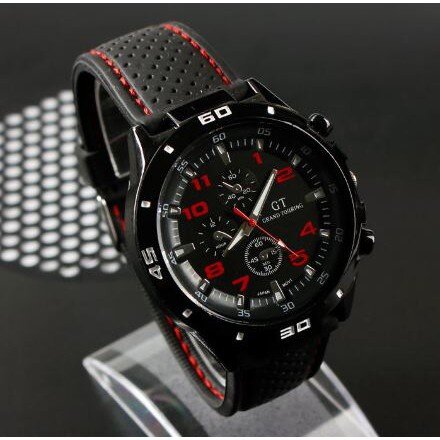 Kegllect Men Quartz Watch Business Fashion Leather Strap Watches for Men Jam Tangan