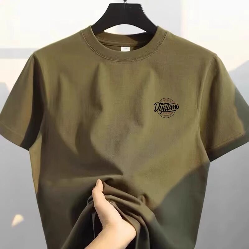 Pure Cotton Short Sleeve T-Shirt Unisex Half Sleeve Top Vintage Japanese Style for Overseas Orders Tailored Goods Return